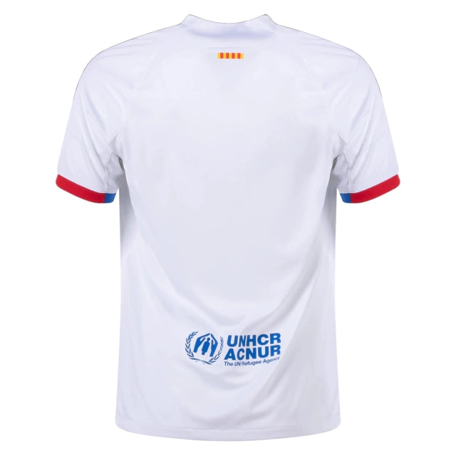 Camisa Nike Barcelona II 2023/24 Torcedor Pro Masculina - Branca