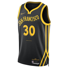 Regata NBA  Golden State Warriors Stephen Curry Nike Preta 2023/24 Swingman Jersey - City Edition - Masculina