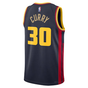 Regata NBA Golden State Warriors Stephen Curry 2024/25 Azul marinho - Edition City - Masculina