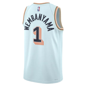 Regata NBA San Antonio Spurs Nike Light Blue 2024/25 City Edition - Masculina