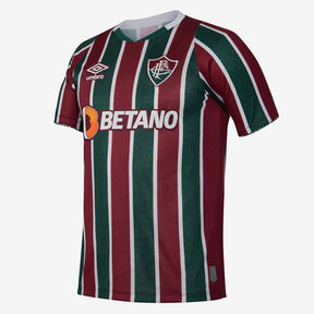 Camisa Fluminense I 24/25 s/n° Torcedor Umbro Masculina - Verde+Vinho