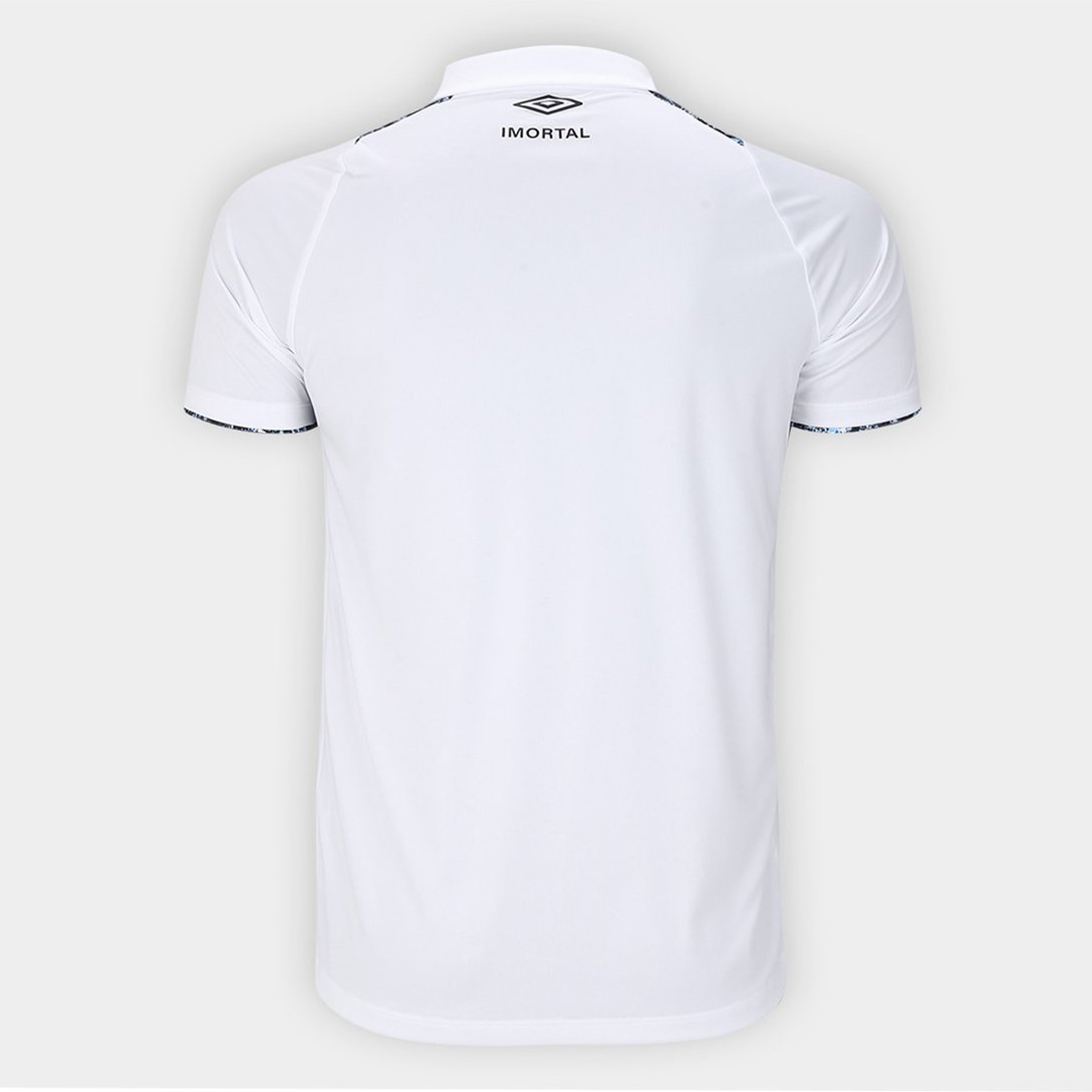 Camisa Grêmio II 24/25 s/n° Torcedor Umbro Masculina - Branco+Azul