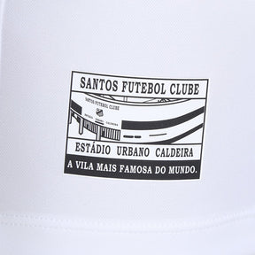 Camisa Santos I 24/25 s/n° Torcedor Umbro Masculina - Branco+Preto