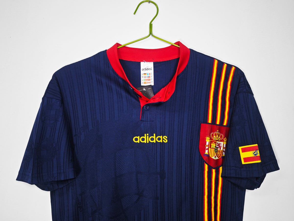 Camisa Seleção Espanha Away 1996/97 - Versão Retrô - Masculina