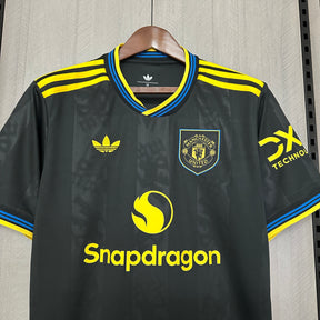 Camisa Home Manchester United lll 25/26 Torcedor Adidas Masculina - Preto