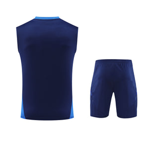 Kit de Treino All-Nassr Nike 24/25 Camisa e Bermuda - Azul