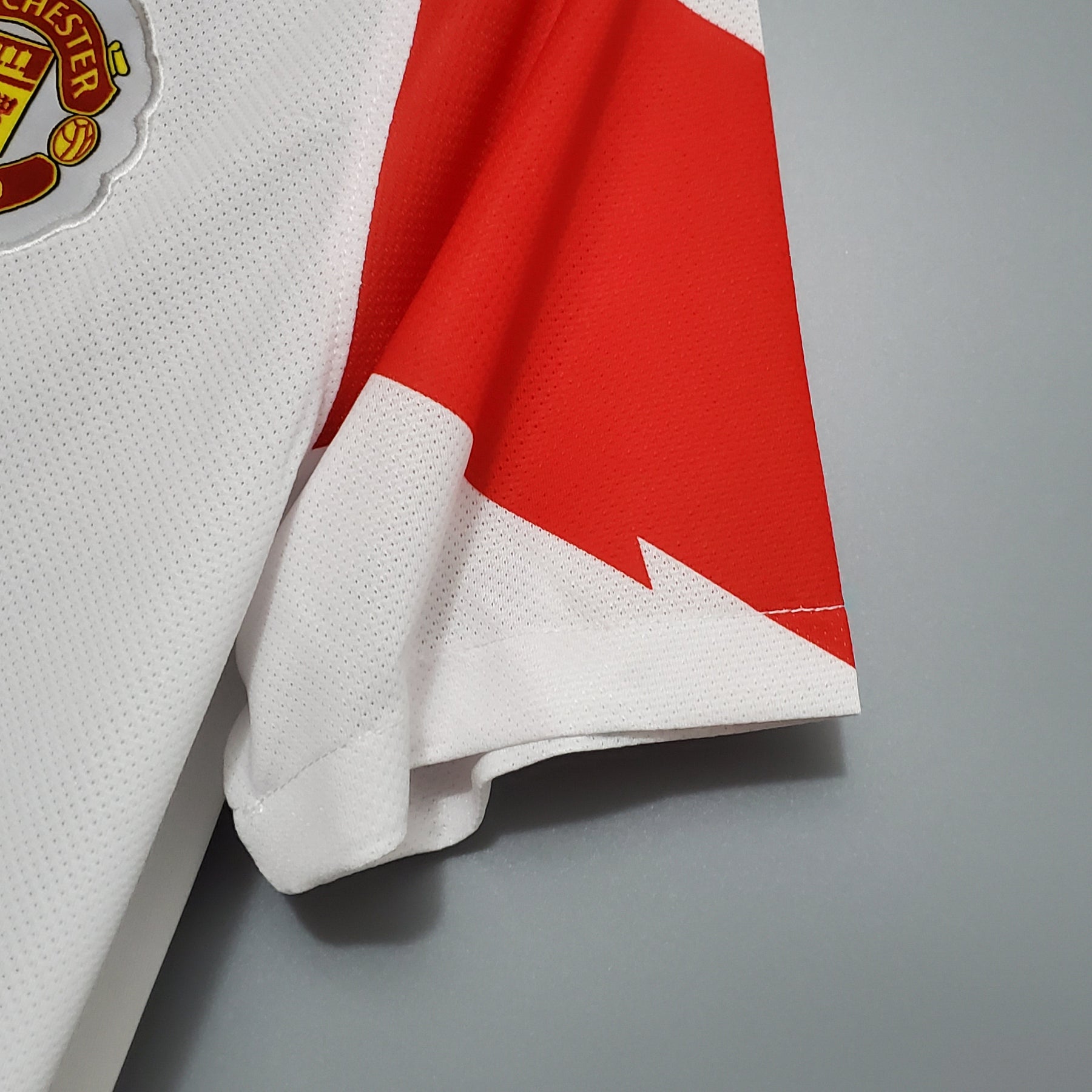 Camisa Manchester United Away Branca 2010/11 Masculina - Retrô