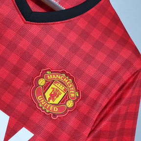 Camisa Manchester United Home Retrô 12/13 - Vermelho