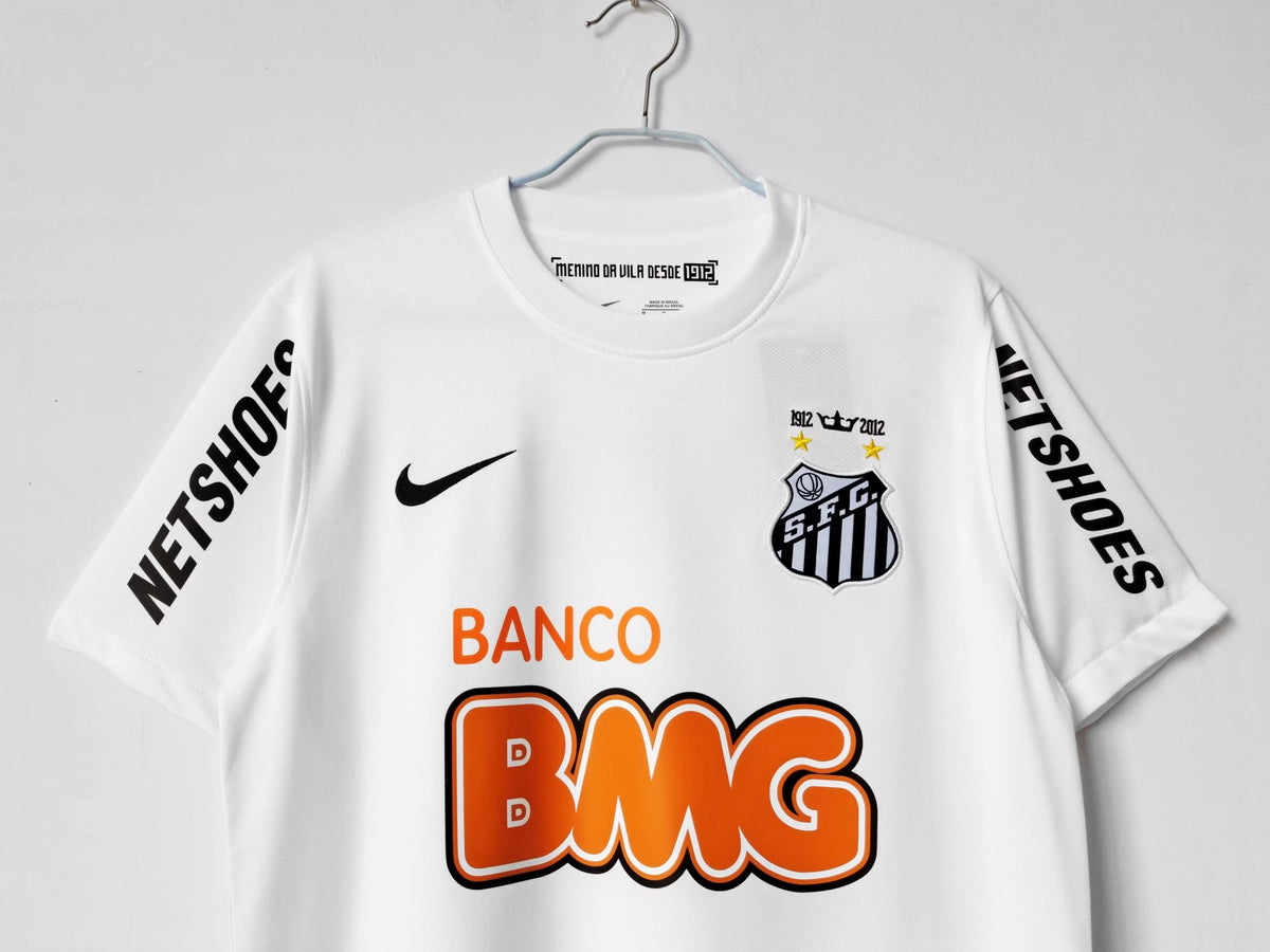 Camisa Santos 2013/14 Nike - Versão Retrô Masculina - Branca