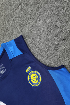 Kit de Treino All-Nassr Nike 24/25 Camisa e Bermuda - Azul