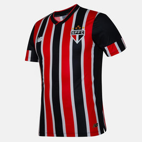 Camisa São Paulo II 24/25 s/n° Jogador New Balance Masculina - Vermelho+Branco