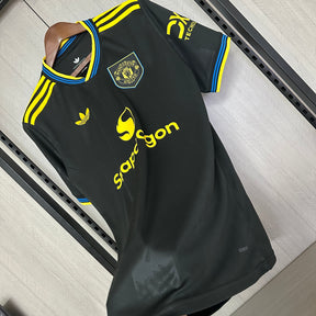 Camisa Home Manchester United lll 25/26 Torcedor Adidas Masculina - Preto