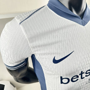 Camisa Inter de Milão II 24/25 - Jogador Nike masculina - Branca com detalhes em azul