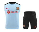 Kit de Treino Barcelona Nike 24/25 Camisa e Bermuda