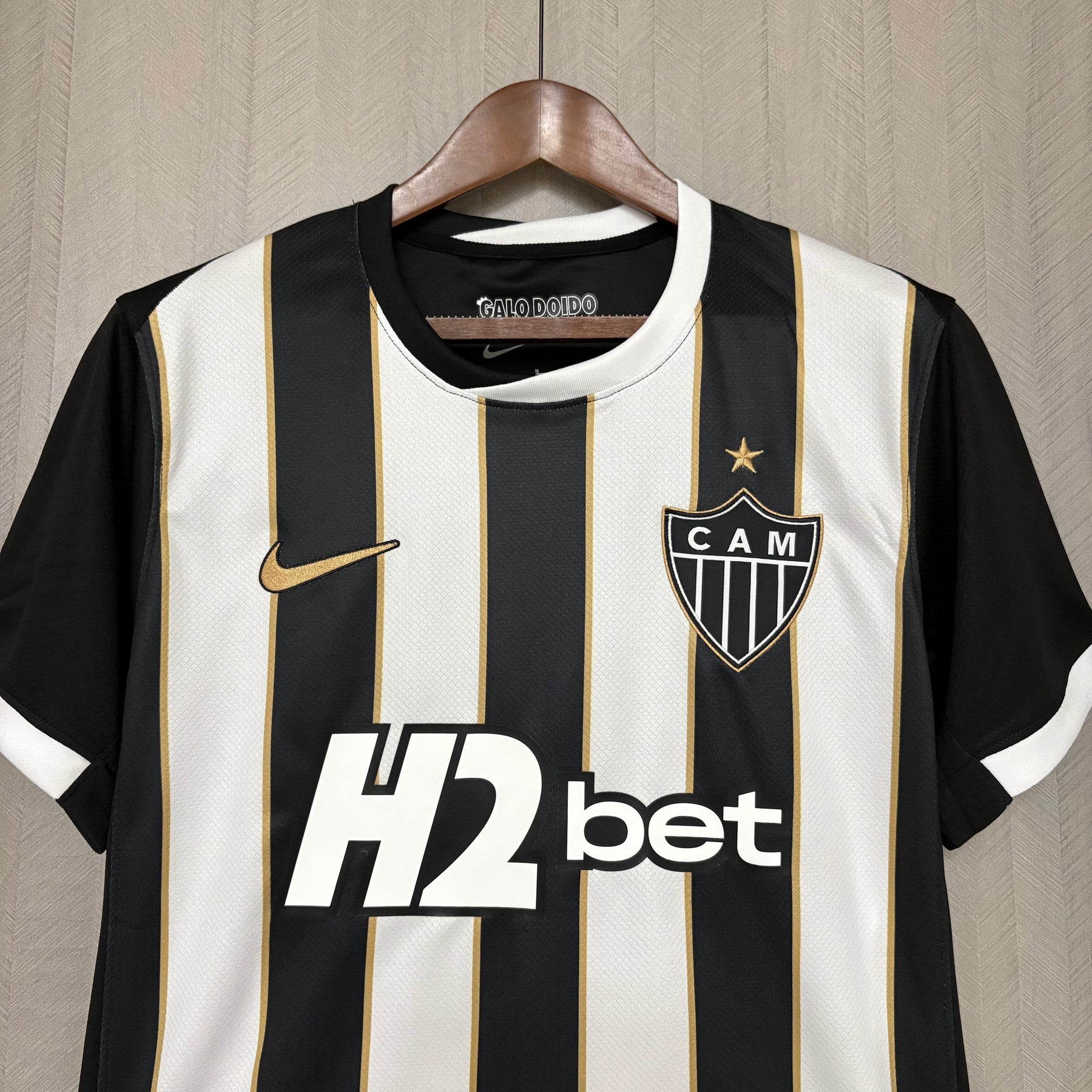 Camisa Atlético Mineiro I 2026/27 Torcedor Adidas Masculina - Preto e Branco