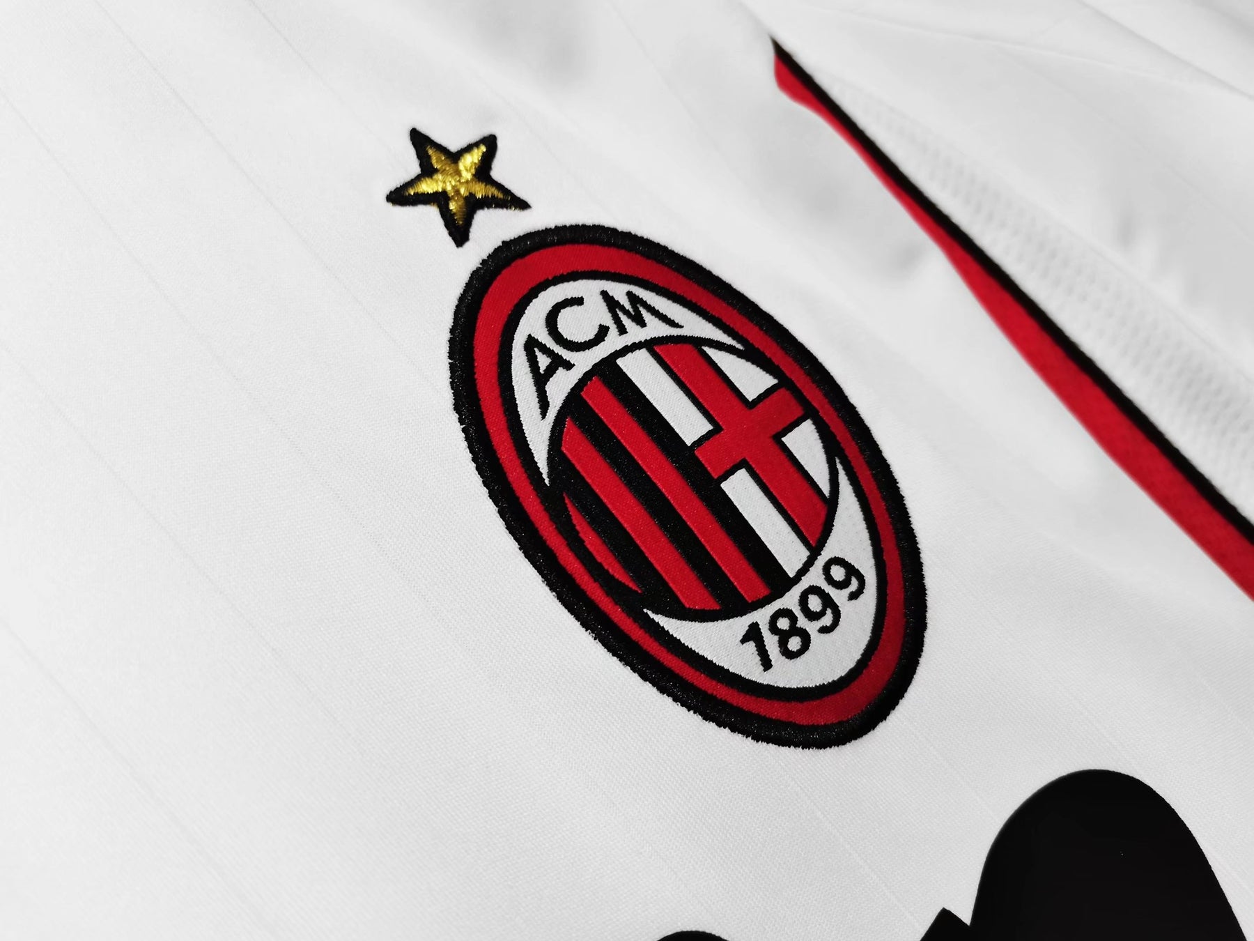 Camisa Ac Milan 2006/07 - Versão Retrô Masculino - Branca