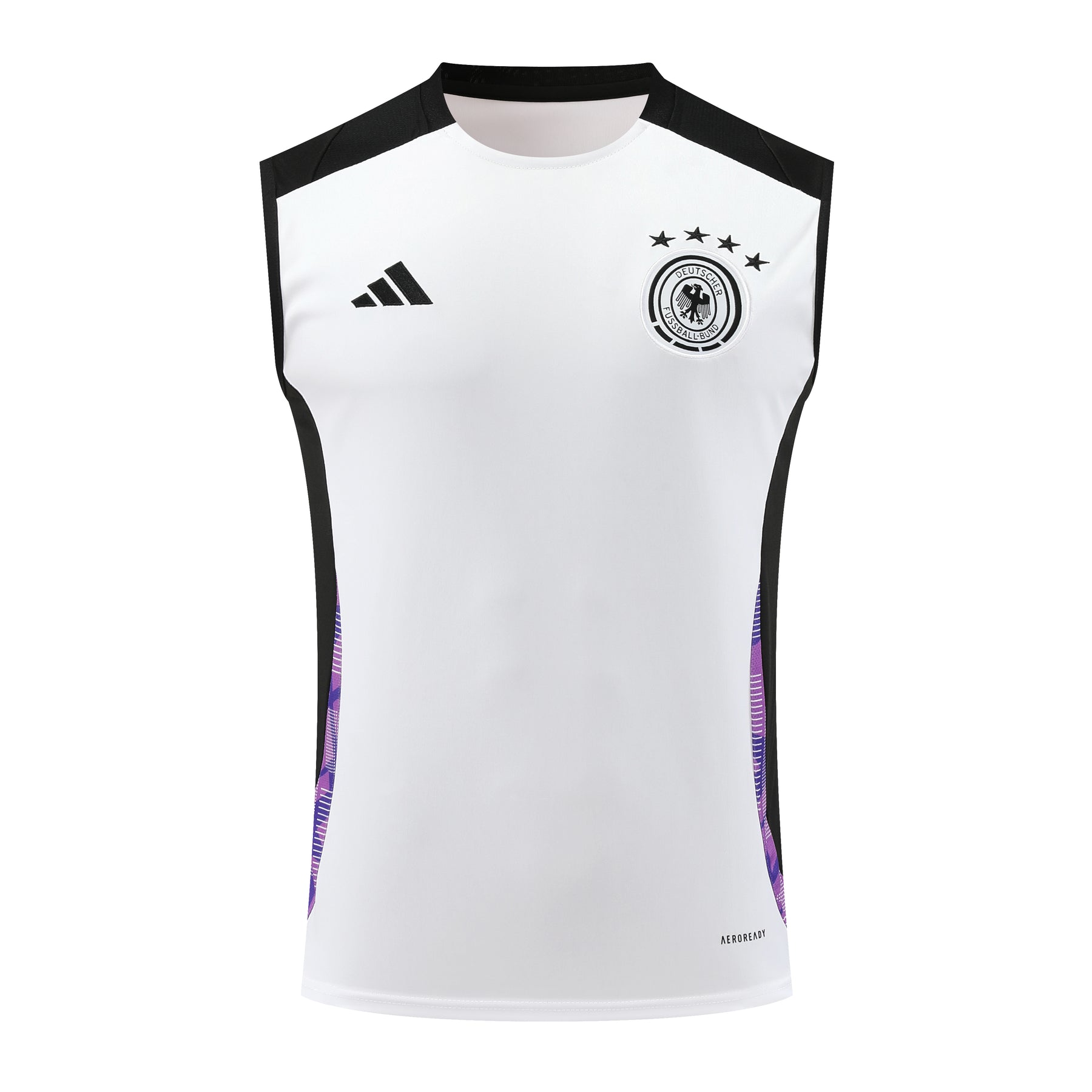 Kit treino Seleção Alemanha 2024/25 Adidas - Branco