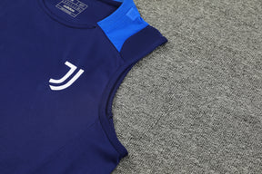 Kit de Treino Juventus 24/25 Azul e Laranja