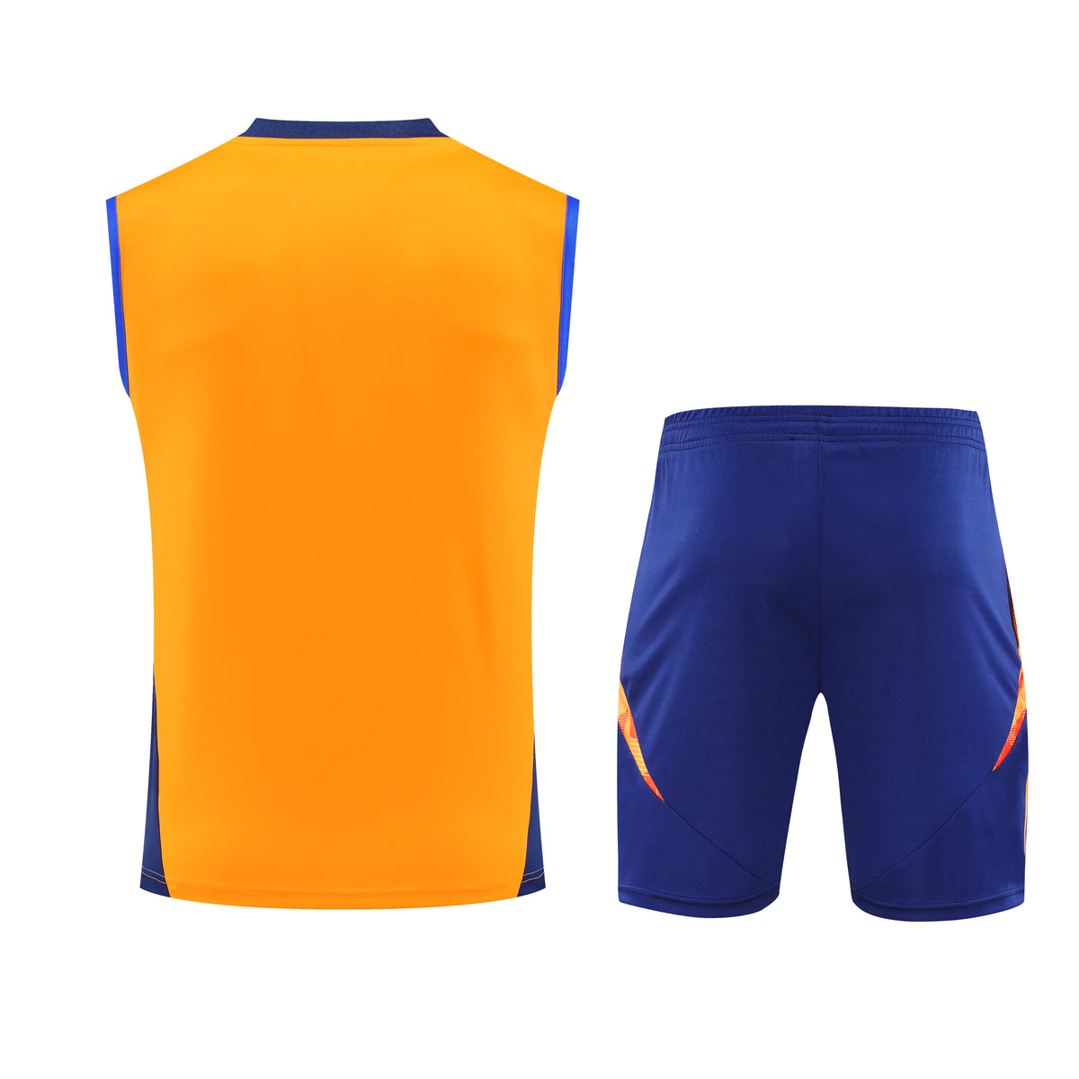 Kit de Treino Juventus 24/25 Laranja e Azul