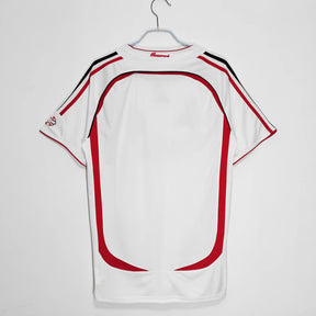 Camisa Ac Milan 2006/07 - Versão Retrô Masculino - Branca