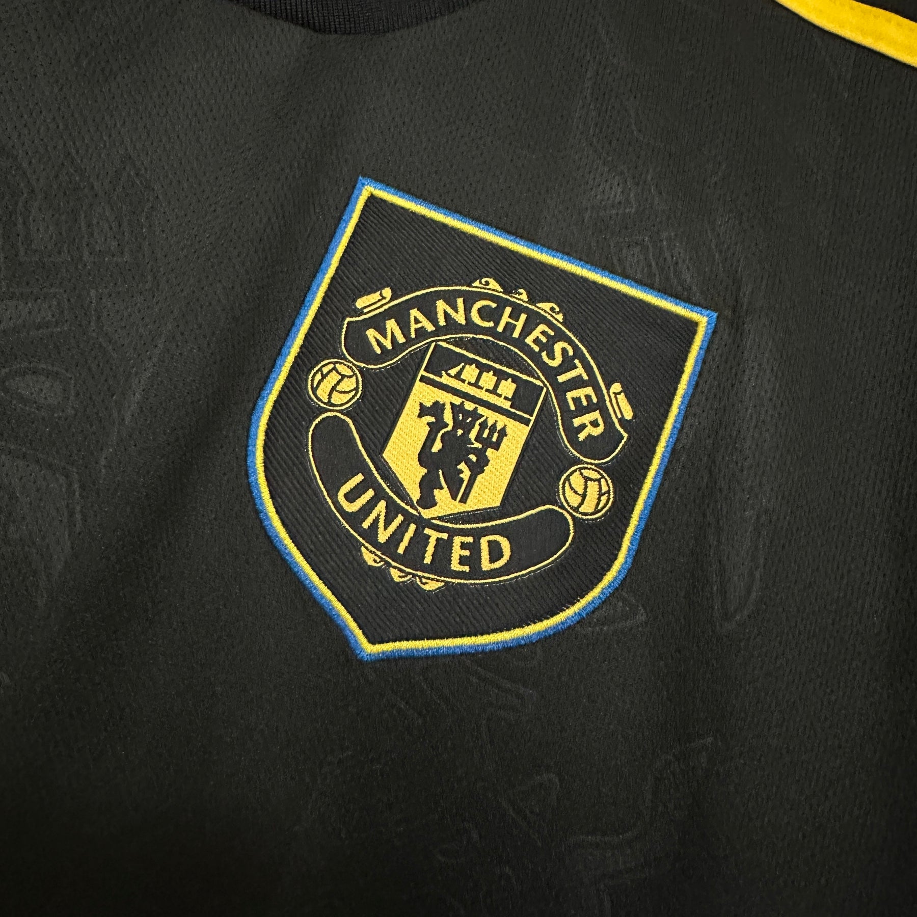 Camisa Home Manchester United lll 25/26 Torcedor Adidas Masculina - Preto