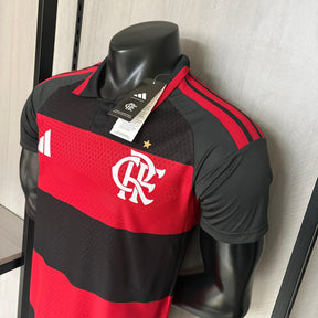 Camisa Flamengo I 26/27 s/n Jogador Adidas Masculina - Vermelho+Preto