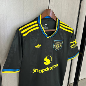 Camisa Home Manchester United lll 25/26 Torcedor Adidas Masculina - Preto