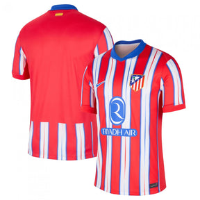 Camisa Atlético de Madrid I 2024/25 Torcedor Masculina - Branca e Vermelha