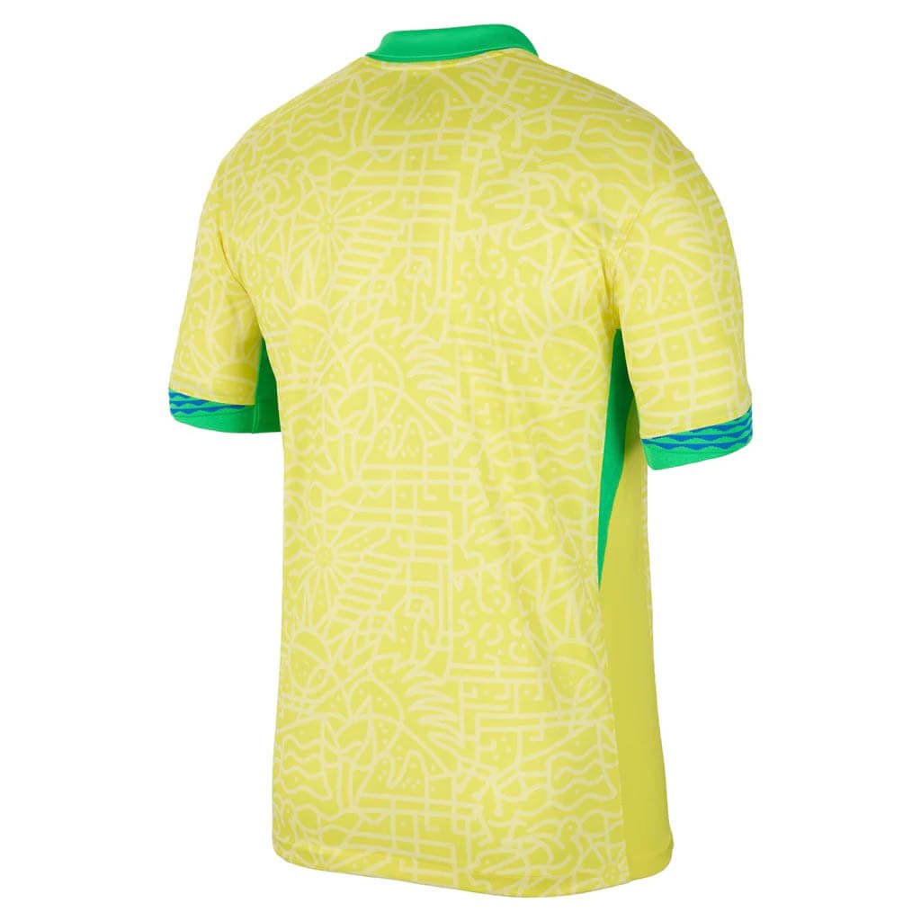 Camisa Seleção Brasil I 2024 Nike Copa América Masculina- Amarela