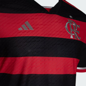 Camisa Flamengo I 24/25 s/n° Jogador Adidas Masculina - Vermelho+Preto