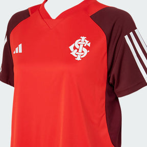 Camisa Internacional 24/25 Treino Adidas Feminina - Vermelho