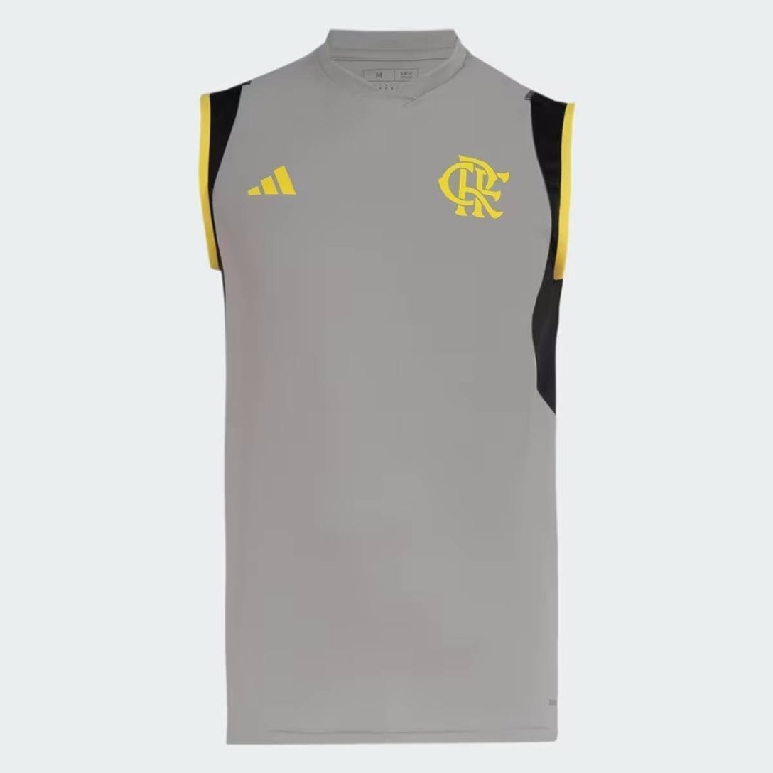 CAMISA FLAMENGO TREINAMENTO I 24/25 SEM MANGAS MASCULINA