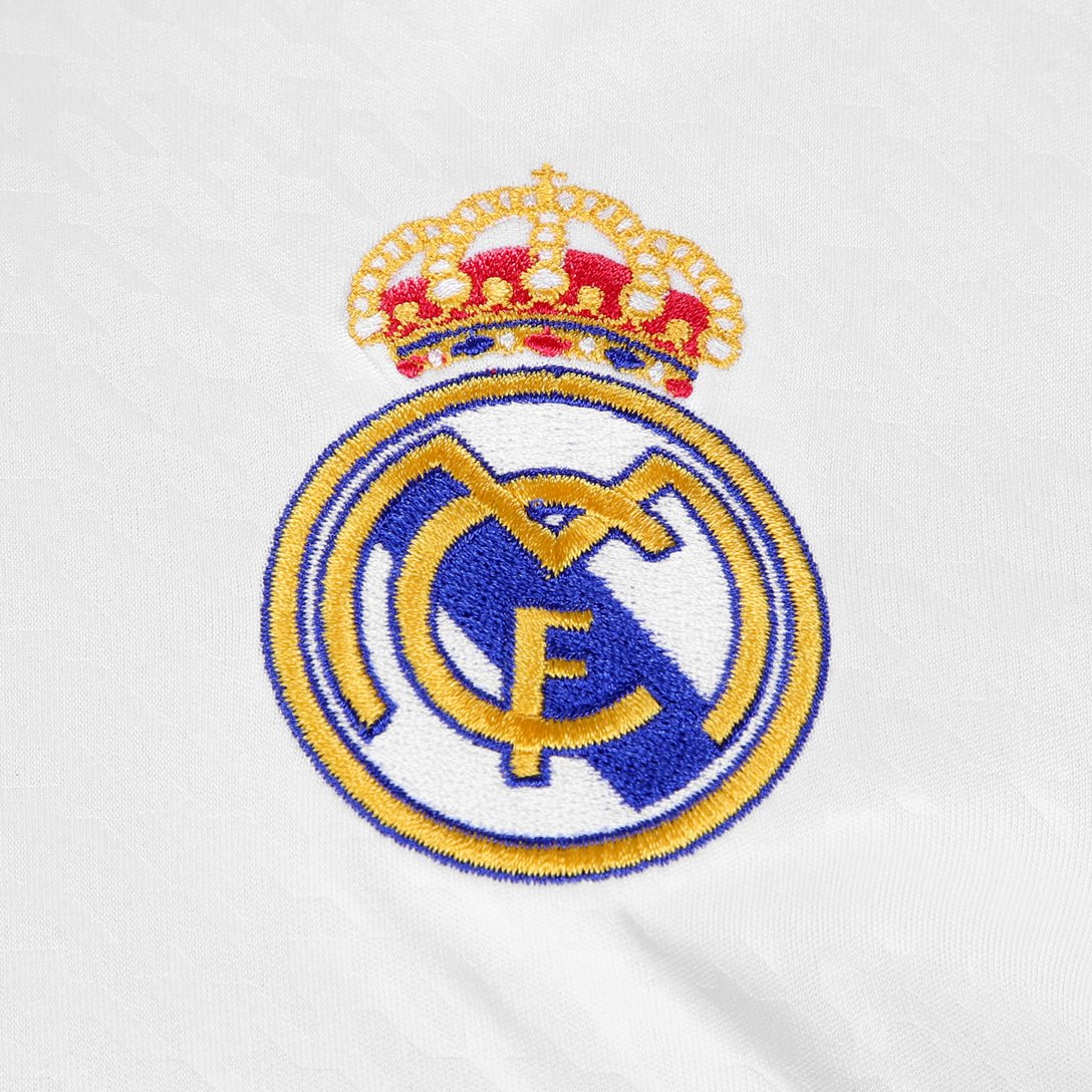 Camisa Real Madrid 24/25 s/n° Manga Longa Torcedor Adidas Masculina - Branco