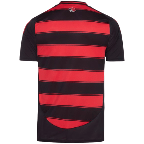 Camisa Flamengo I 25/26 s/n° Torcedor Adidas Masculina - Vermelho+Preto