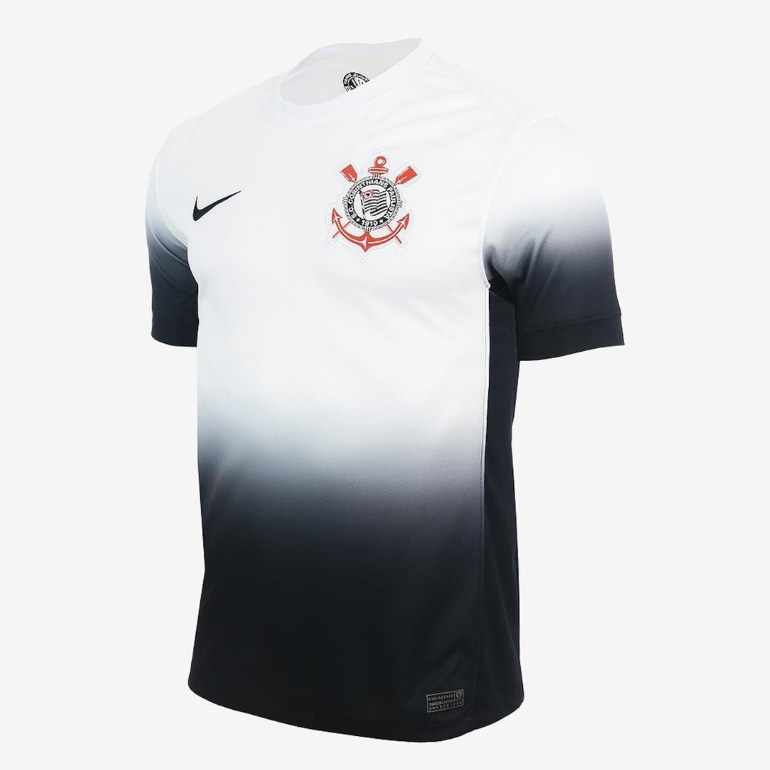 Camisa Nike Corinthians I 2024/25 Torcedor Pro Masculina - Branco