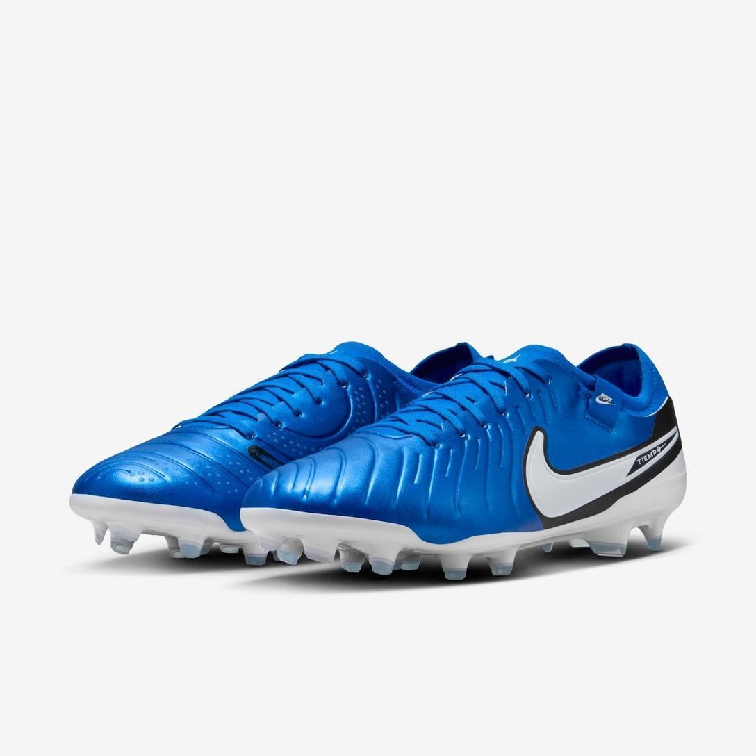 Chuteira Nike Tiempo 10 Pro Campo Masculina - Azul