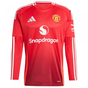 Camisa Manchester United Home 2024/25 - Manga longa