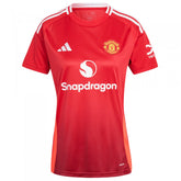 Camisa Manchester United I 24/25 Adidas Feminina - Vermelho