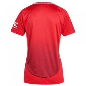 Camisa Manchester United I 24/25 Adidas Feminina - Vermelho