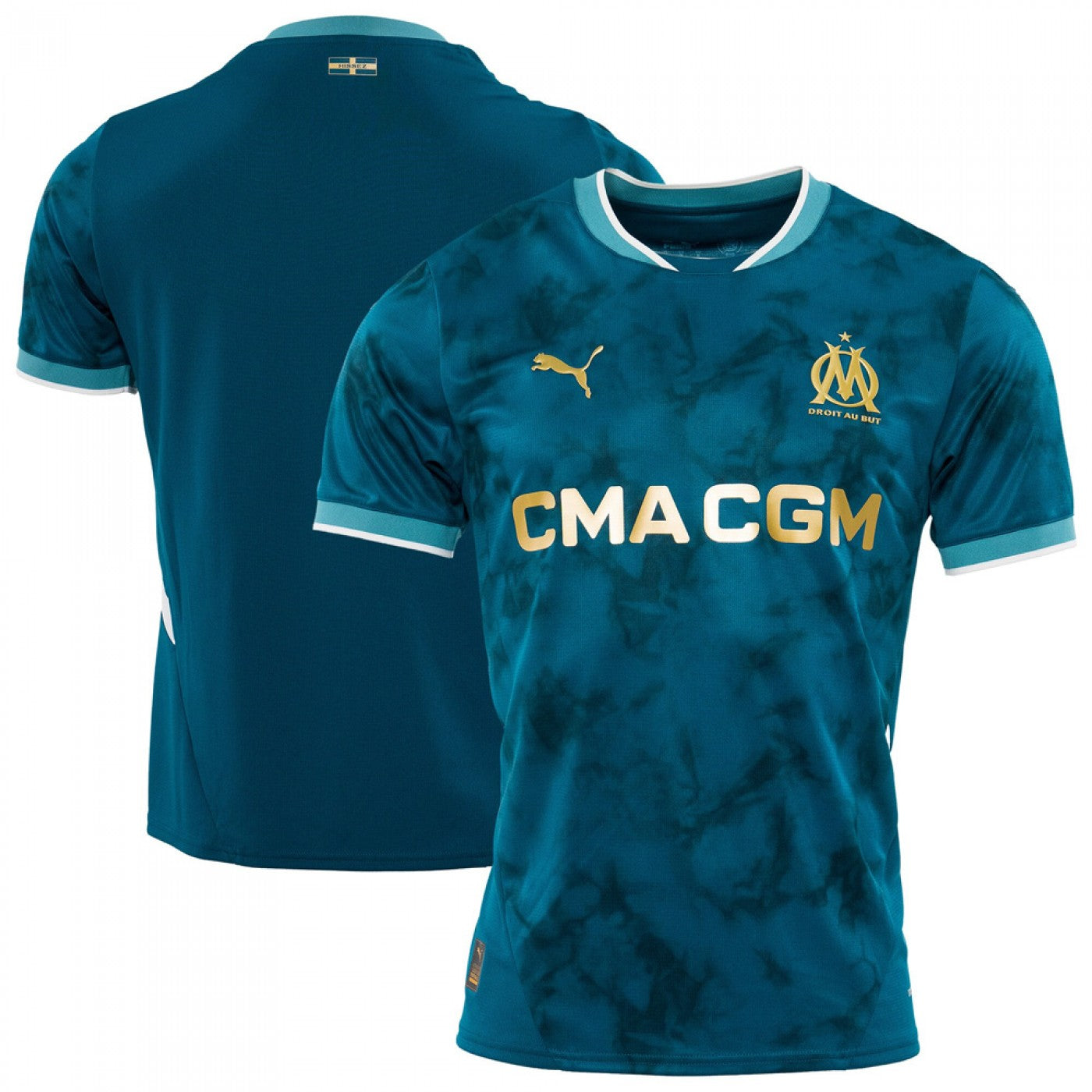 Camisa Puma Olympique de Marseille Away 2024/25 - Azul escuro