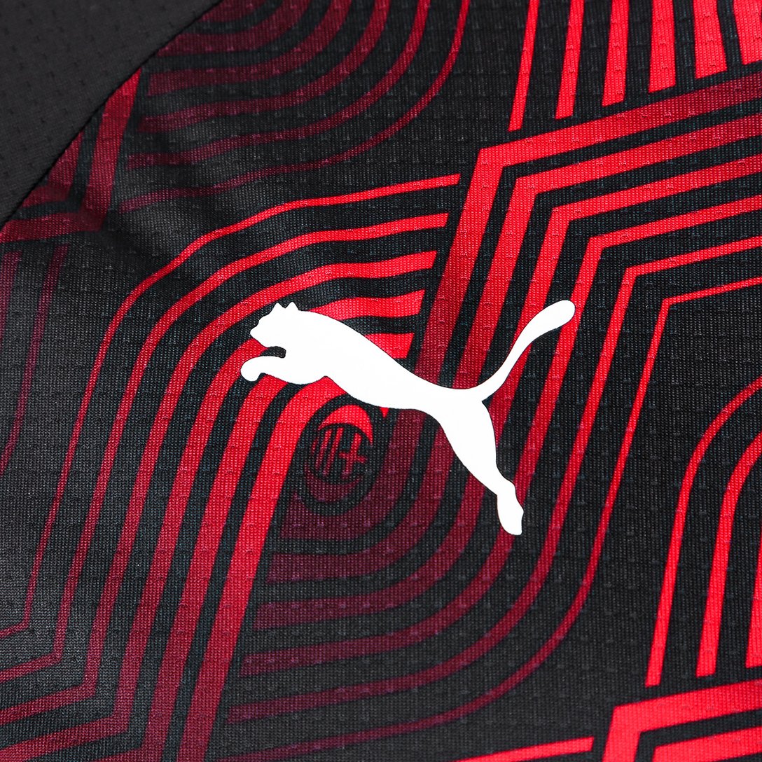 Camisa Milan 24/25 Pré-Jogo Puma Masculina - Preto