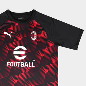 Camisa Milan 24/25 Pré-Jogo Puma Masculina - Preto