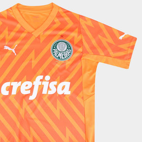 Camisa Palmeiras III 24/25 s/n° Goleiro Puma Masculina - Laranja