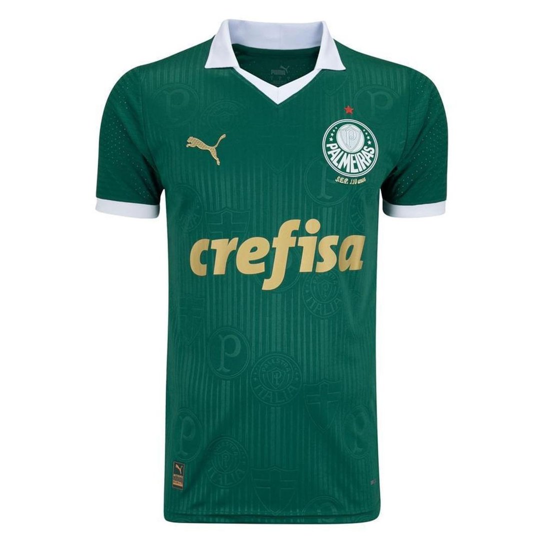 Camisa Palmeiras I 24/25 s/n° Jogador Puma Masculina - Verde