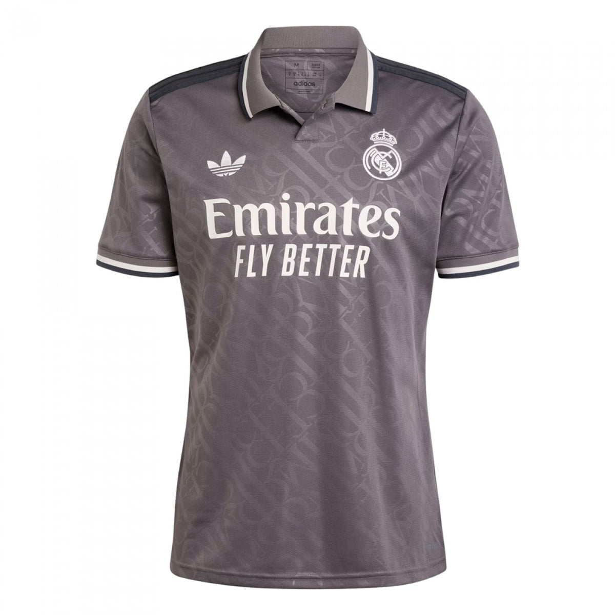 Camisa Real Madrid Third 24/25 s/n° Torcedor Adidas Masculina - Cinza