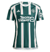 Camisa Manchester United Away 23/24 s/n° Torcedor Adidas Masculina - Verde escuro