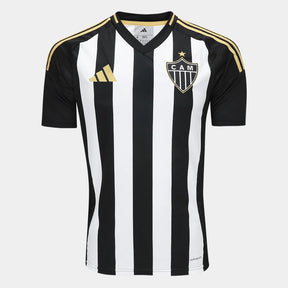 Camisa Atlético Mineiro I 25/26 s/n Torcedor Adidas Masculina - Preto