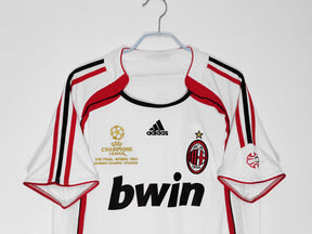 Camisa Ac Milan 2006/07 - Versão Retrô Masculino - Branca