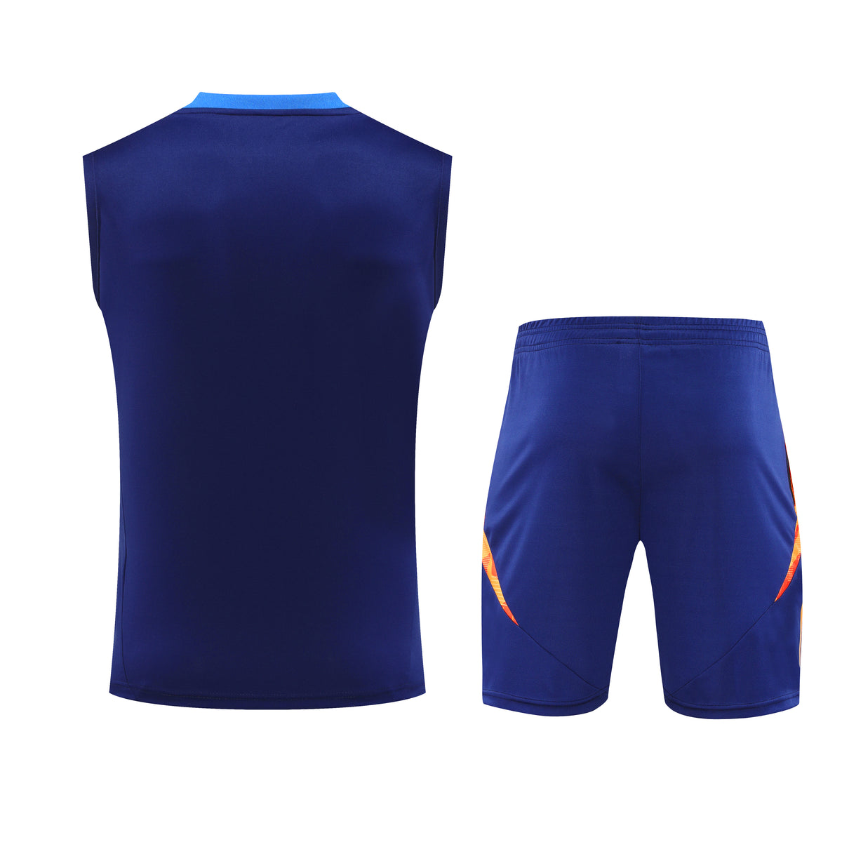 Kit de Treino Juventus 24/25 Azul e Laranja