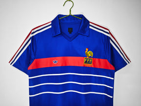 Camisa Seleção França Home 1984/1985 - Versão Retrô - Masculina